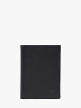 Portefeuille Porte-monnaie Cuir Etrier Bleu madras EMAD5016