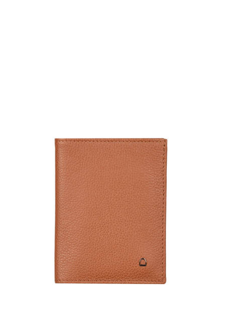 Portefeuille Porte-cartes Madras Cuir Etrier Marron madras EMAD748